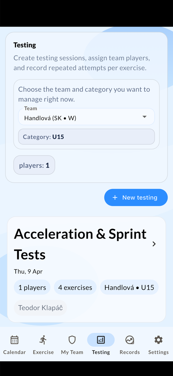 Testing flow and team assignment